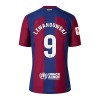 FC Barcelona Lewandowski 9 Hjemme 23-24 - Barn Draktsett